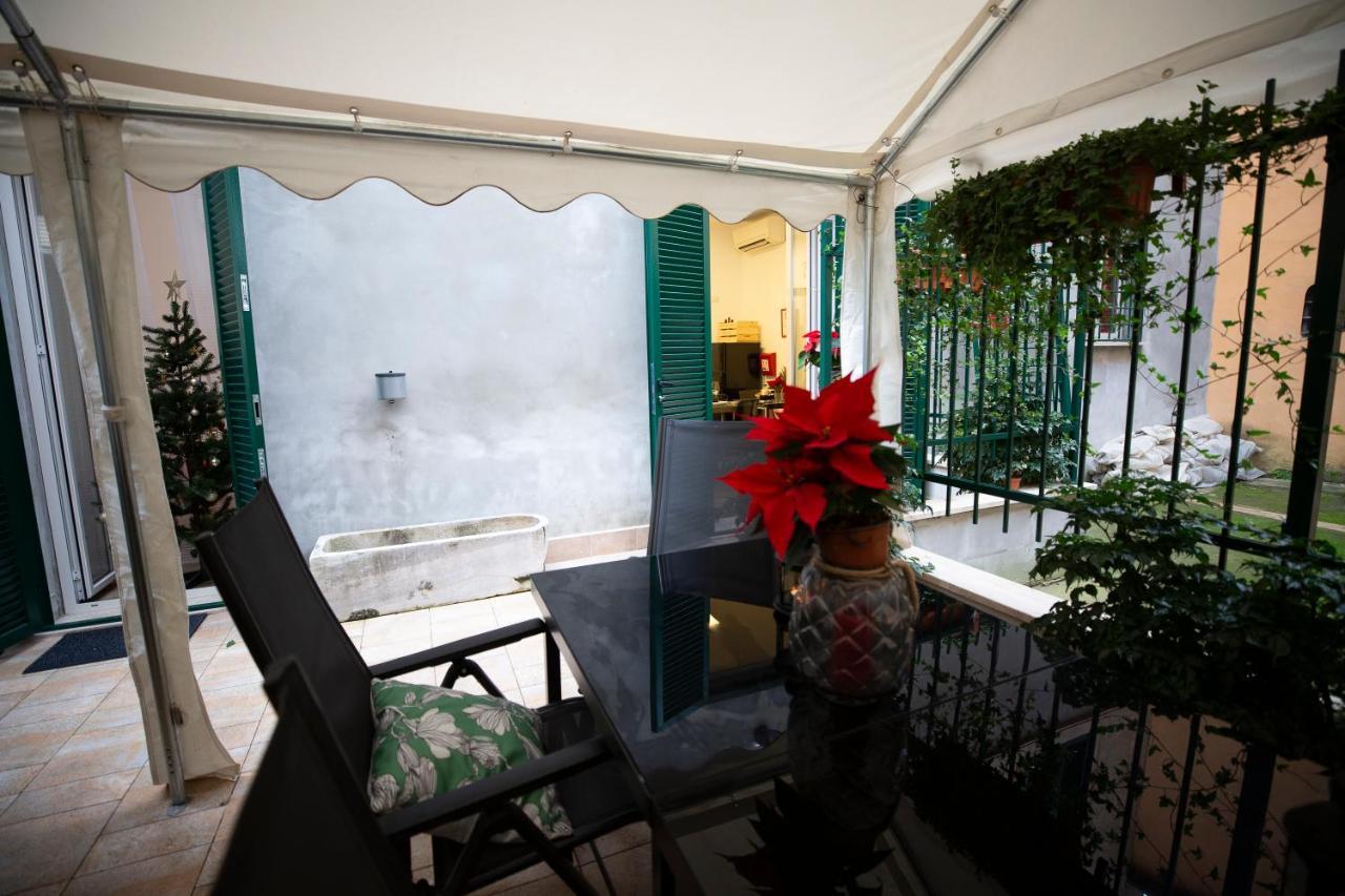 Flatinrome Trastevere Deluxe Rooms - Green Patio المظهر الخارجي الصورة