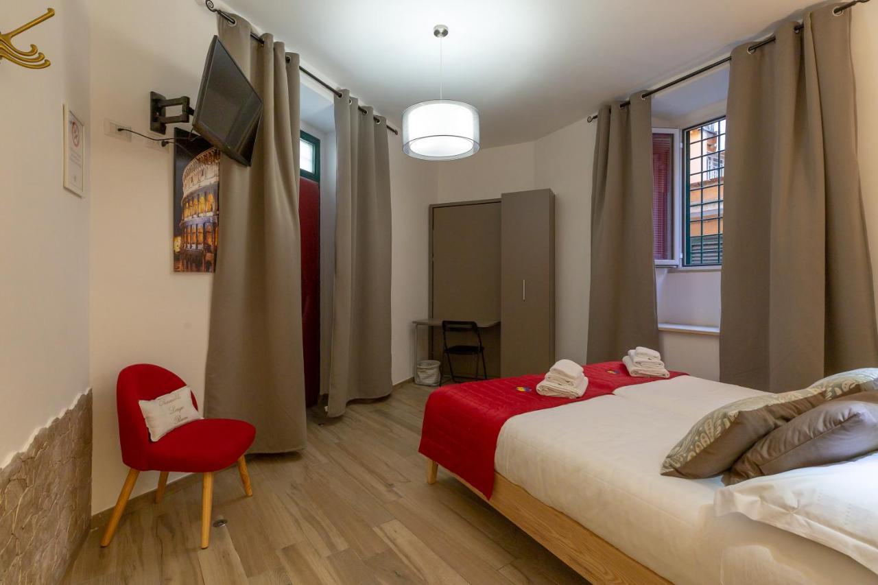Flatinrome Trastevere Deluxe Rooms - Green Patio المظهر الخارجي الصورة