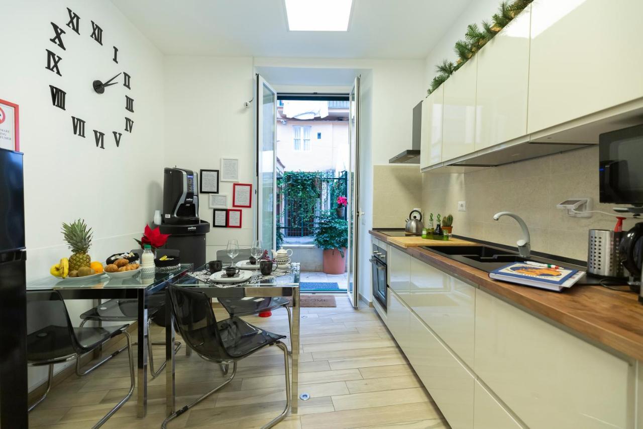 Flatinrome Trastevere Deluxe Rooms - Green Patio المظهر الخارجي الصورة